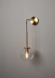 אופל קיר מוט זהב